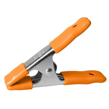 Tether Tools 1" Rock Solid "A" Spring Clamp, Silver