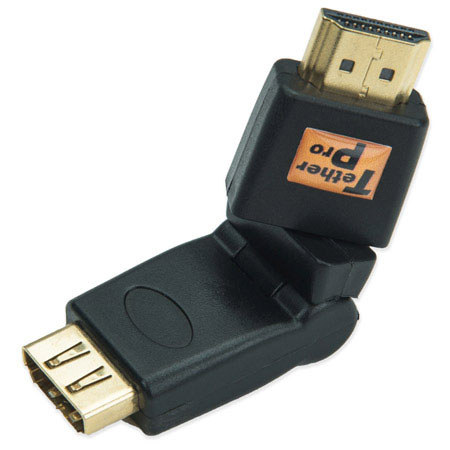 Tether Tools HDMI Male to Female 360deg. Swivel Adapter