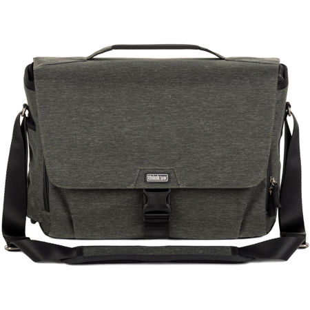 Think Tank Vision 15 Shoulder Bag for 10" Tablet and 15" Laptop, Dark Olive