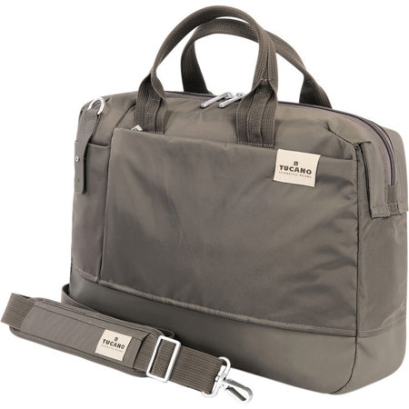 Tucano Agio 15 Business Bag for 15" Notebook/Ultrabook/MacBook Pro, Gray