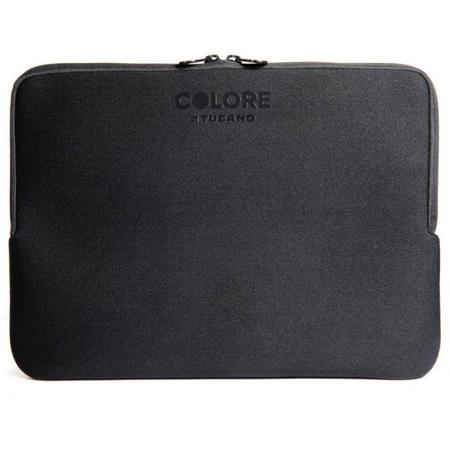 Tucano Colore Second Skin Sleeve for 11.6", 12.5" & Altre Misure Notebook, Black
