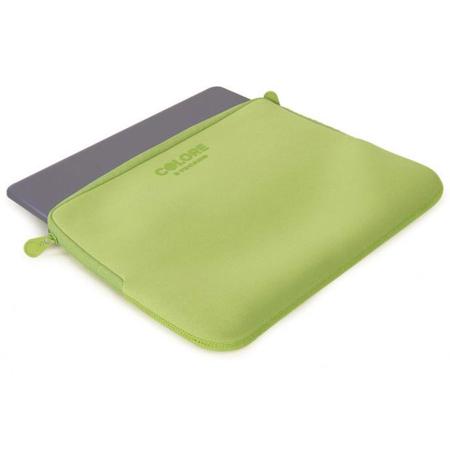Tucano Colore Second Skin Sleeve for 13" & 14" Notebook, Green