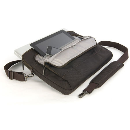 Tucano One Sleeve for MacBook Pro 15.4"/iPad/iPad 2, Brown