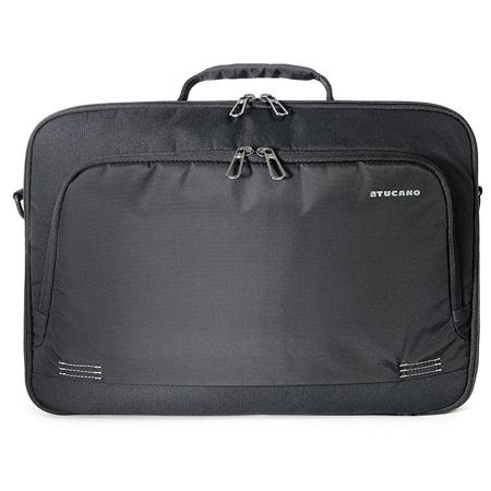 Tucano Forte Nylon Bag for 15.6" Notebook & 15" MacBook Pro with Retina, Black