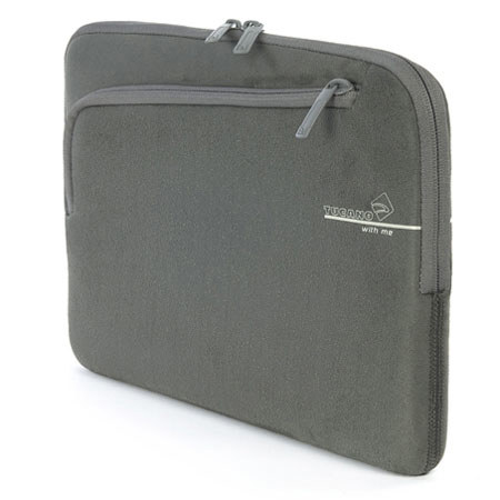Tucano Second Skin With Me Microfiber Sleeve for MacBook Air 11.6", Gray