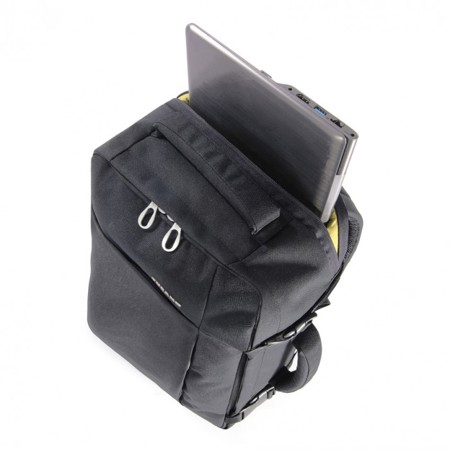 Tucano Tugo Medium Travel Backpack for 15" MacBook Pro, 15.6" Notebook, Black