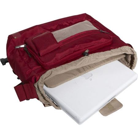 Tucano Cobra Laptop Messenger Bag for Apple 14" Notebooks & 15" MacBook Pro, Red