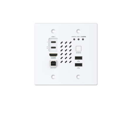 Turtle AV CHAZY 4K HDMI 4:4:4 HDR AV over IP Solution Wall Plate Transmitter