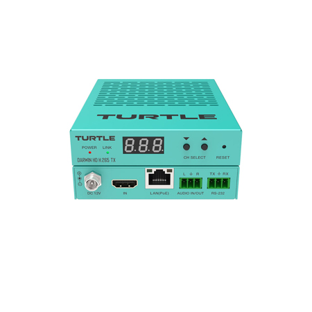 Turtle AV Darwin HD H.265 HDMI 4:4:4 AV Over IP Transmitter