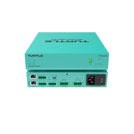 Broadfield Distributing 150W Audio Amplifier with Dante Integration