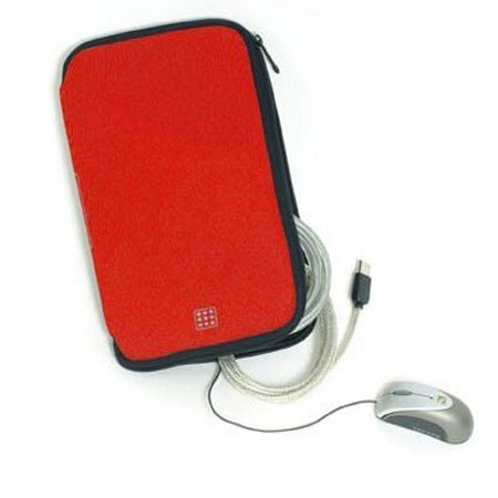 Tucano Colore Cable Pouch for PC Accessories - Red