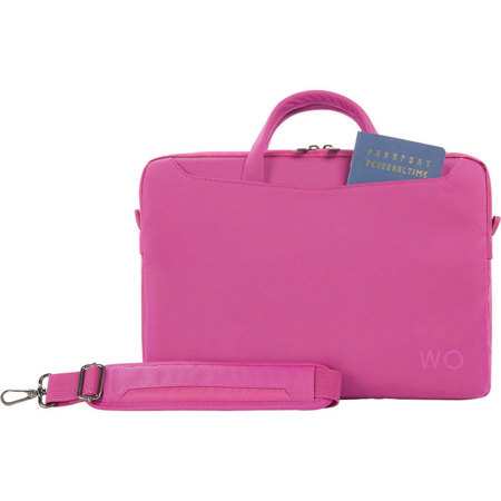 Tucano Work_Out II Slim Bag for 13" MacBook Air and Pro, 13" Ultrabook, Fuchsia