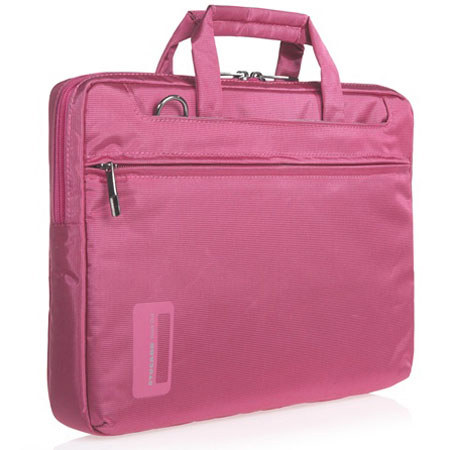 Tucano Work Out Slim Designer 2-Tone Sleeve/Brief f/13.3" MacBook Pro-Fuchsia