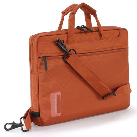Tucano Work Out Slim Designer 2-Tone Sleeve/Brief f/13.3" MacBook Pro-Orange