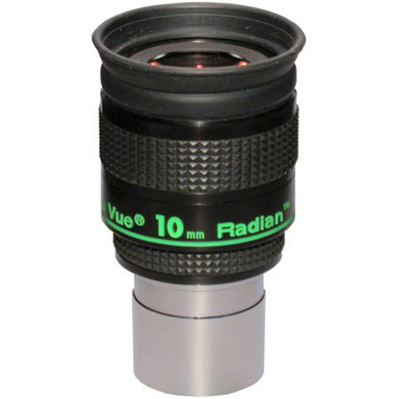 Tele Vue 10mm Radian 1.25in Wide Angle Eyepiece, 60deg.