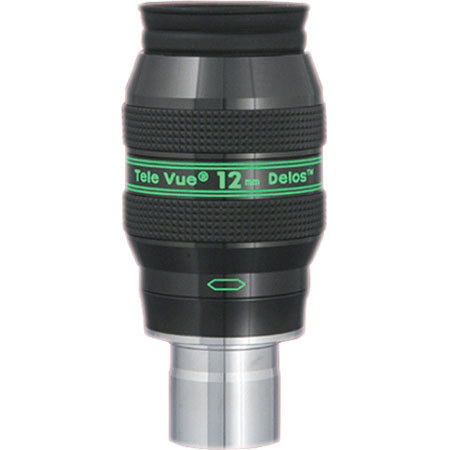 Tele Vue 12mm Delos Compact Wide-Field 1.25" Eyepiece w/72 Degree Field of View