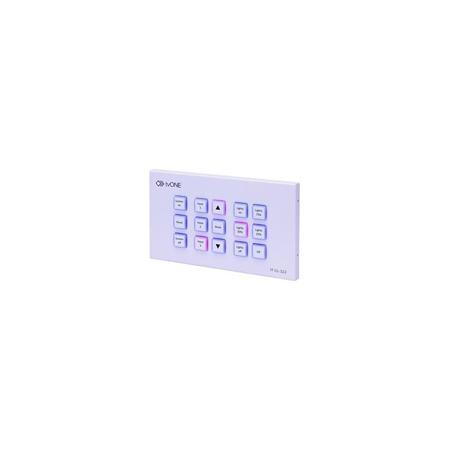 tvONE 1T-CL-322-EU European 15 Button Wall-Plate Control Panel