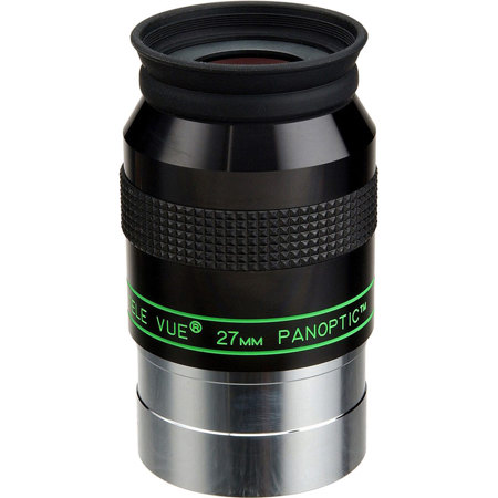 Tele Vue Panoptic 27mm Wide Angle 2" Eyepiece with 68 Degree Field of View