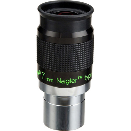 Tele Vue Nagler Type-6 7mm Ultra Wide Field 1.25" Eyepiece with 82 Degree FOV