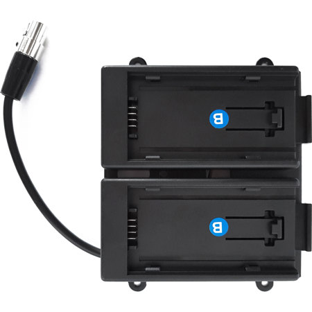 TV Logic Panasonic AF-100 Battery Bracket for VFM-055A Monitor