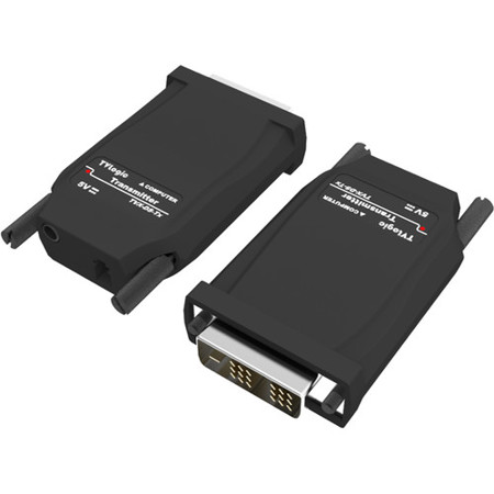 TV Logic 1-Channel DVI Over Fiber Optics Transmitter Module, Up to 1.2 Miles