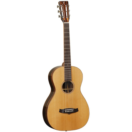 Tanglewood TWJP Parlour Acoustic Guitar, Sonokeling Fingerboard, Natural Gloss