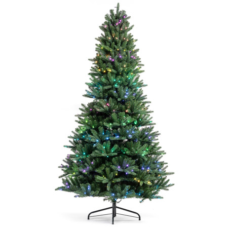 Twinkly Pre-Lit Tree Gen II Special Edition 7.5' 400 RGBW LED Light, Green Wire