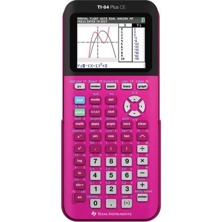 Texas TI-84 Plus CE Teacher Pink 10-Pack