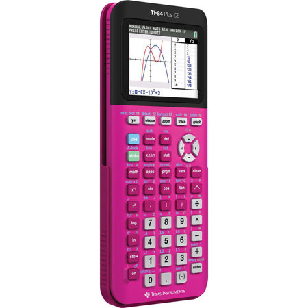 Texas TI-84 Plus CE Teacher Pink 10-Pack 84PLCE/TPK/2L1