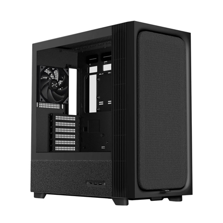 TRYX FLOVA F50 Tempered Glass ATX Mid-Tower Computer Case Black