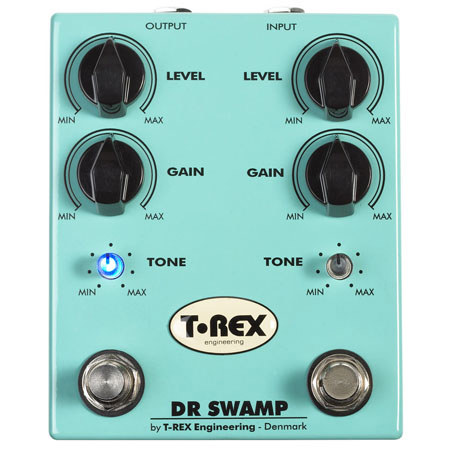 T-Rex Dr-Swamp Dual Channel Distortion Pedal