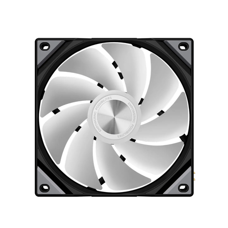 TRYX ROTA SL 120mm ARGB Reverse Blade Case Fan, 3-Pack Black