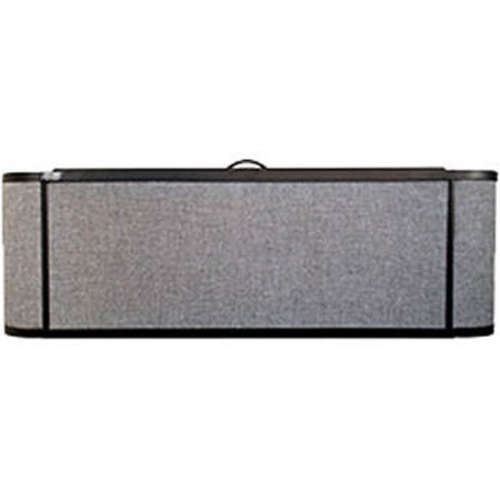 Taytrix FP15 46x15x8" StackIt Gobo Panel with Dual Fabric Sides, Slate