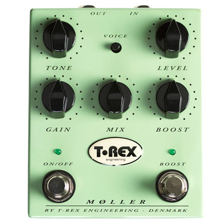 T-Rex Moller Classic Overdrive Pedal with Clean Boost