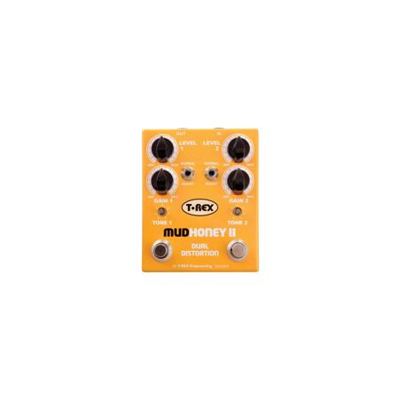 T-Rex Engineering Mudhoney II Twin-Channel Crunchy / Fuzzy Distortion Pedal