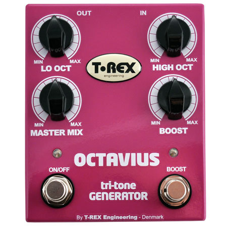 T-Rex Engineering T-Rex Octavius Tri-Tone Generator Pedal