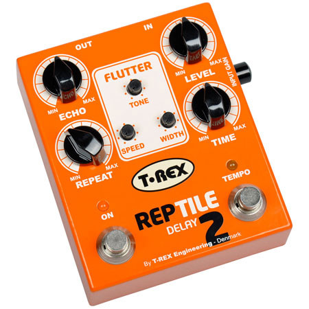 T-Rex Engineering T-Rex Reptile-2 Digital Delay Pedal with Tap Tempo