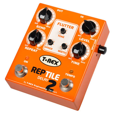 T-Rex Engineering T-Rex Reptile-2 Digital Delay Pedal with Tap Tempo