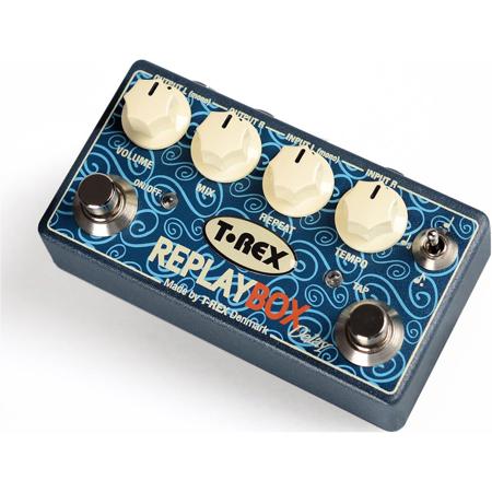 T-Rex Engineering REPLAY-BOX Stereo Delay Pedal with Tap Tempo