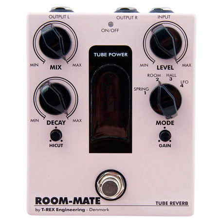 T-Rex Room-Mate Tube-Driven Reverb Pedal
