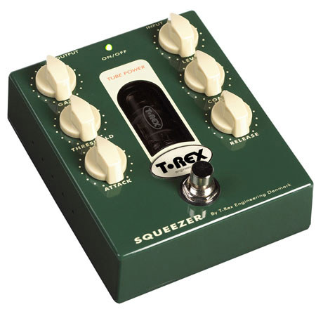 T Rex Squeezer Tube Driven Compressor Pedal for Bass SQUEEZER
