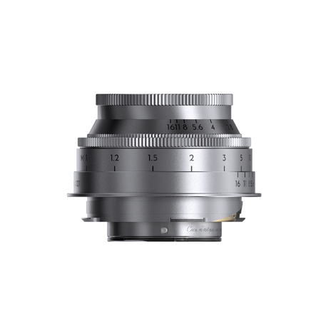 美品Thypoch Eureka 50mm f2 シルバー アルミ 単焦点レンズ Thypoch Eureka 50mm F2.0 Camera Lens 12-blade aperture diaphragm