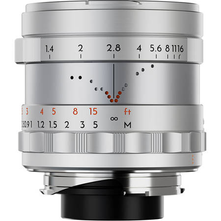 THYPOCH Simera f/1.4 Aspherical Lens Silver 35mm Leica M