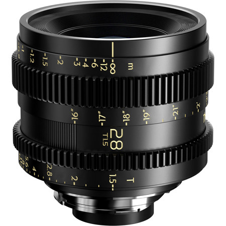 THYPOCH Simera-C T1.5 Prime Cine Lens for M Mount, Black 28mm