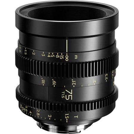 THYPOCH Simera-C T1.5 Prime Cine Lens for M Mount, Black 75mm
