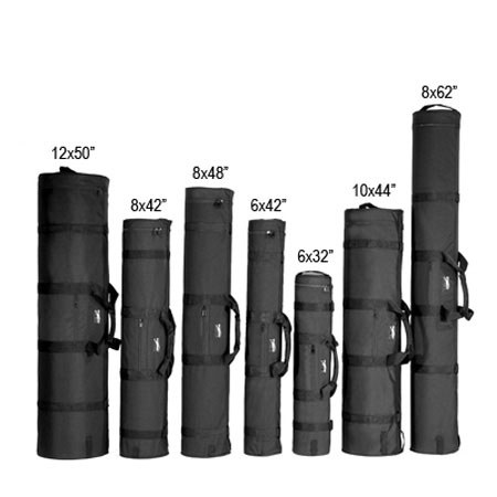 Tranzporter 12" x 50" Black Cordora Nylon Poster Tube