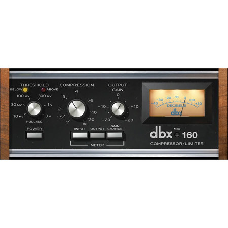 Universal Audio dbx 160 Compressor/Limiter Plug-In, Download