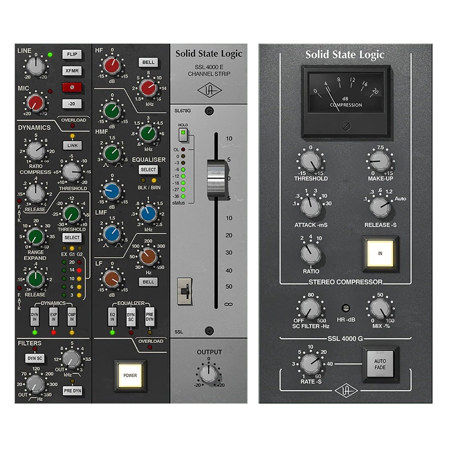 Universal Audio SSL 4000 Series Console Plug-In Bundle, Download