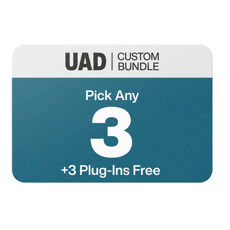 Universal Audio Custom 3 Plus Plug-In Bundle, Download
