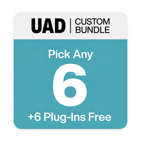 Universal Audio Custom 6 Plus Plug-In Bundle, Download